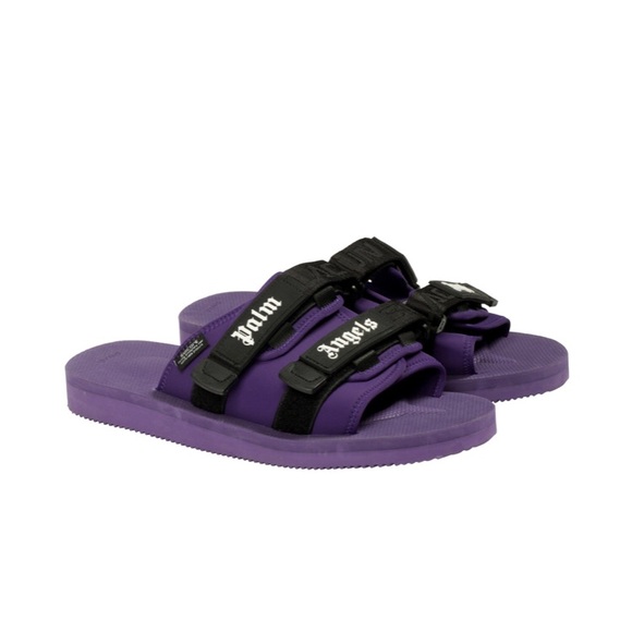 purple suicoke sliders